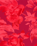 Blazer Flora Rojo Geranio