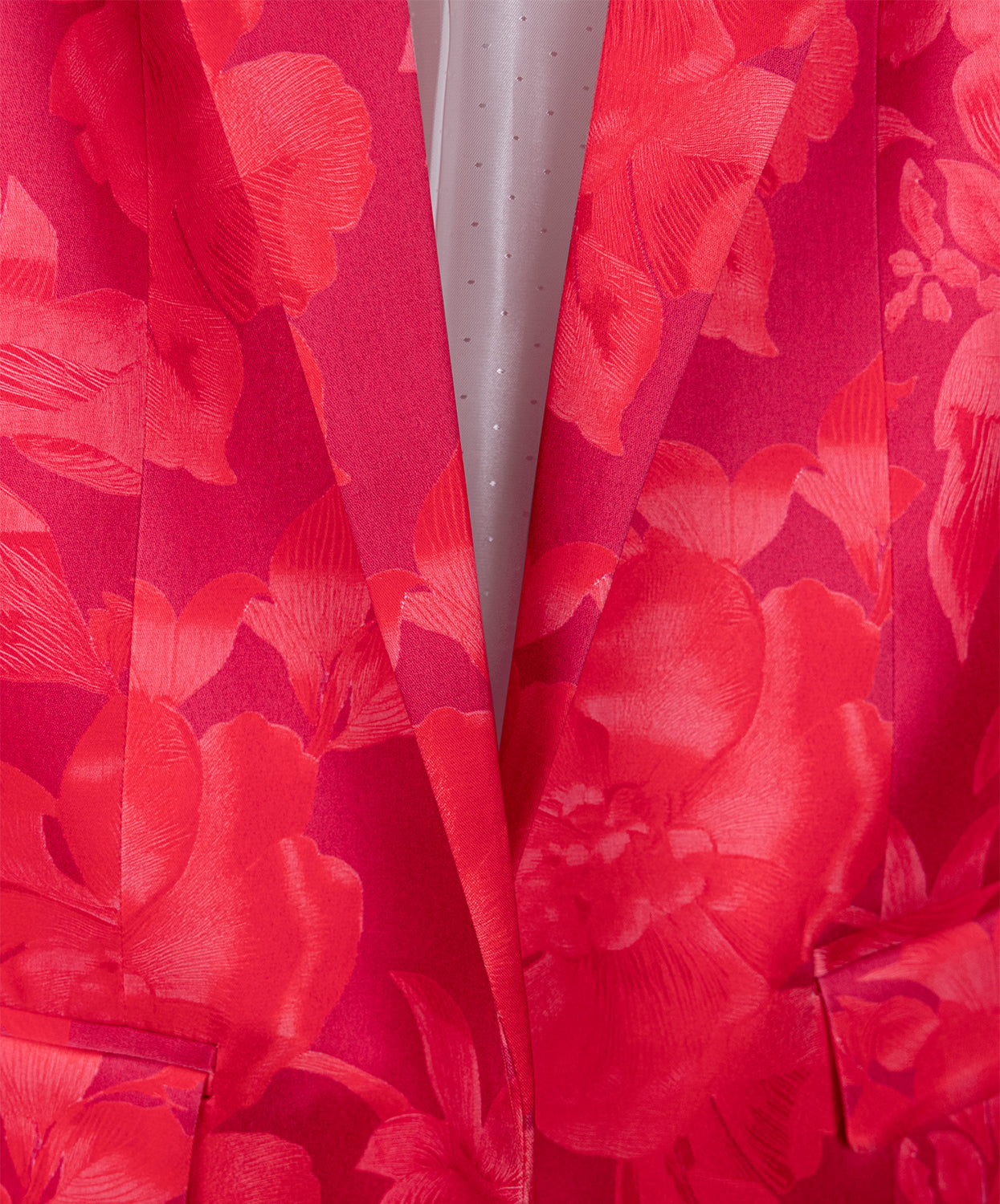 Blazer Flora Rojo Geranio