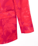 Blazer Flora Rojo Geranio