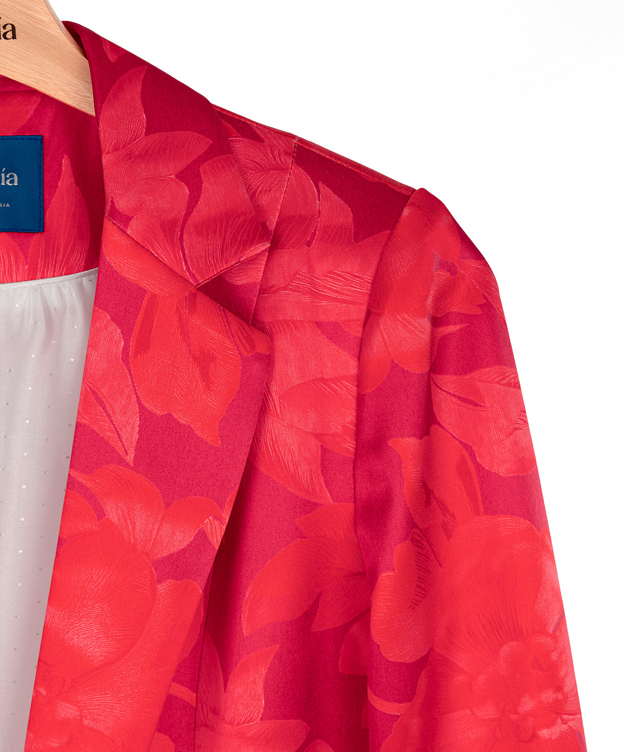 Blazer Flora Rojo Geranio