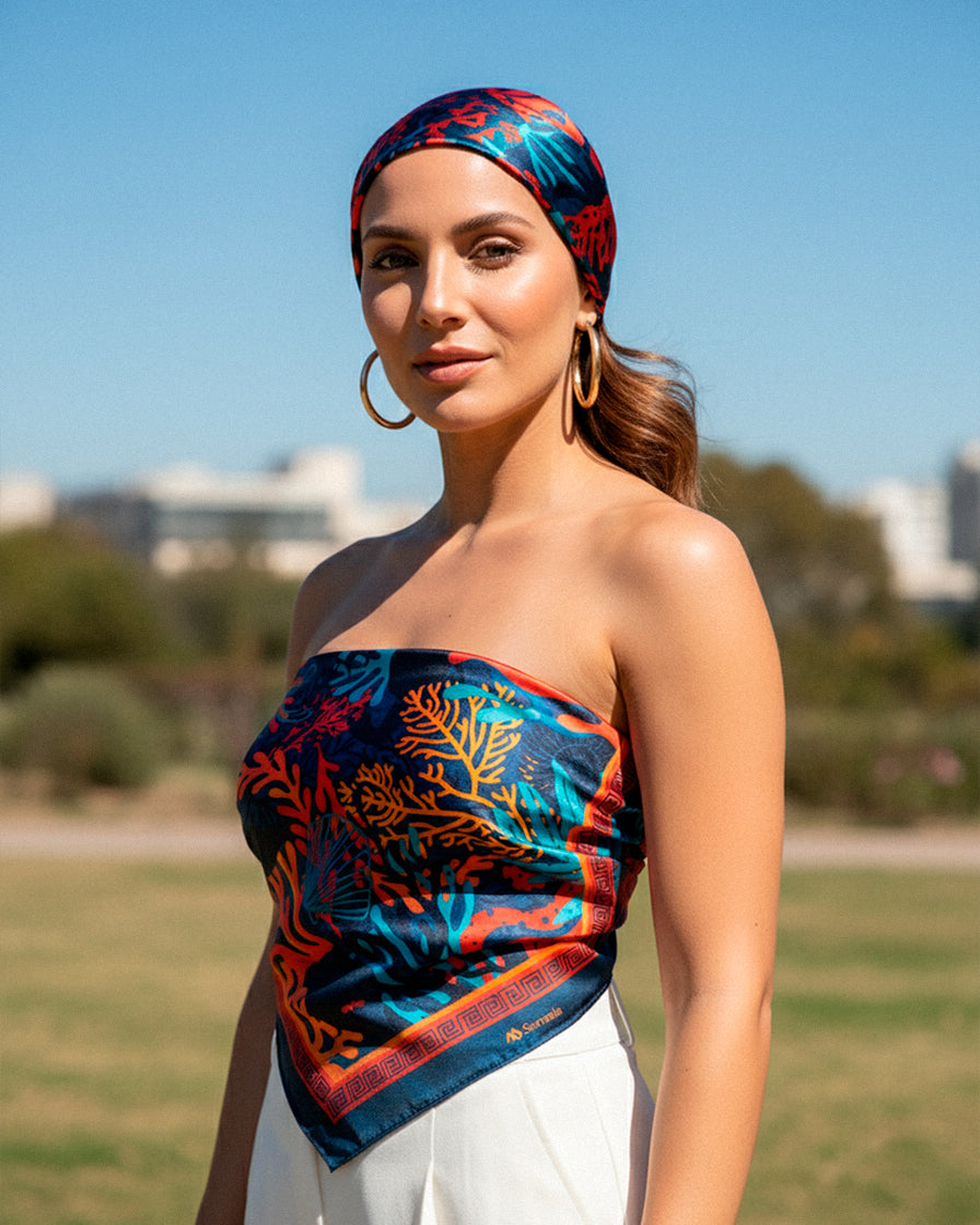 Pañoleta Melodías oceánicas