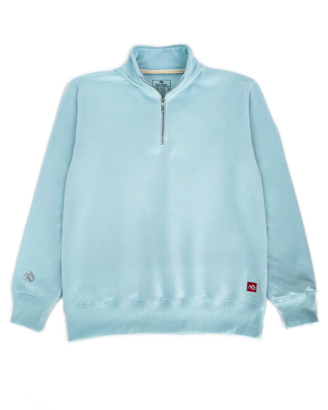 Buzo cuello alto hombre Azul Celeste