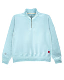 Buzo Cuello alto Mujer Azul Celeste