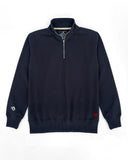 Buzo cuello alto hombre Azul Oxford