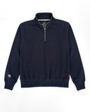 Buzo Cuello alto Mujer Azul Oxford