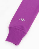 Buzo abierto con Capota Mujer Morado Berry