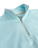Buzo cuello alto hombre Azul Celeste