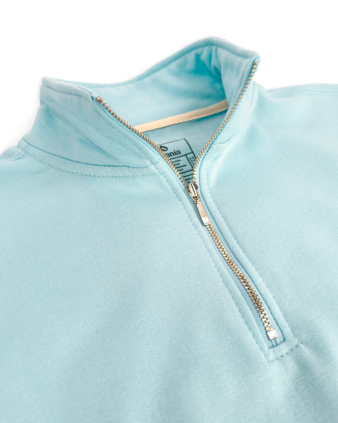Buzo Cuello alto Mujer Azul Celeste