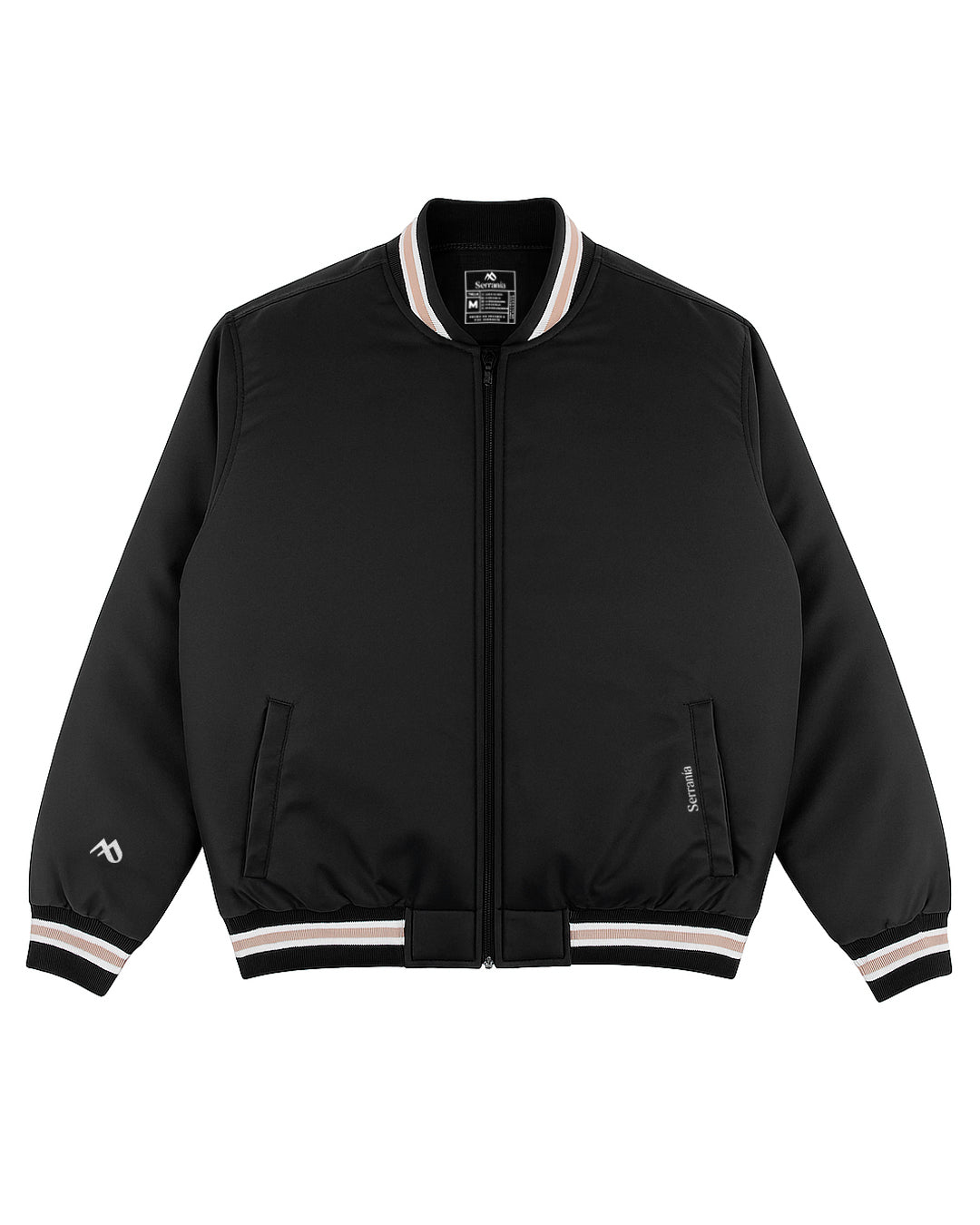 Chaqueta Jetline Negra Shadow - Bomber