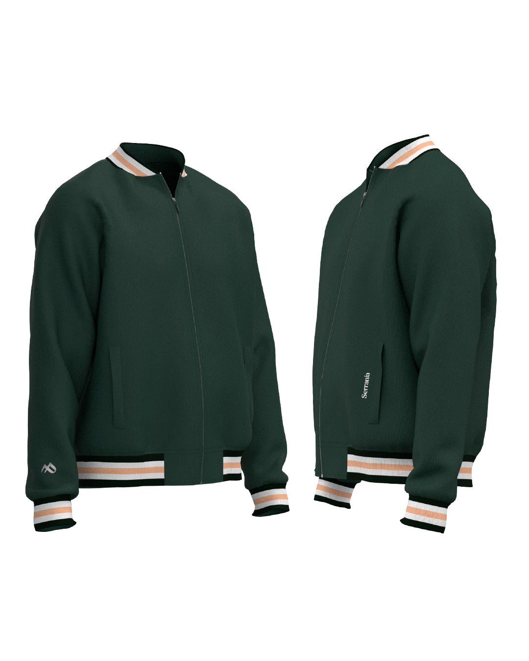 Chaqueta Jetline Verde Forest - Bomber