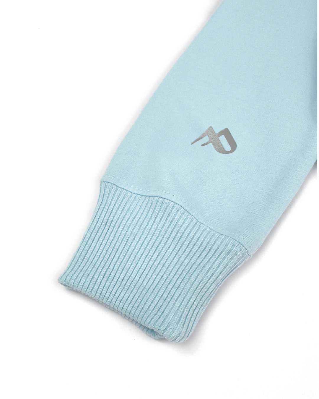 Buzo cuello alto hombre Azul Celeste