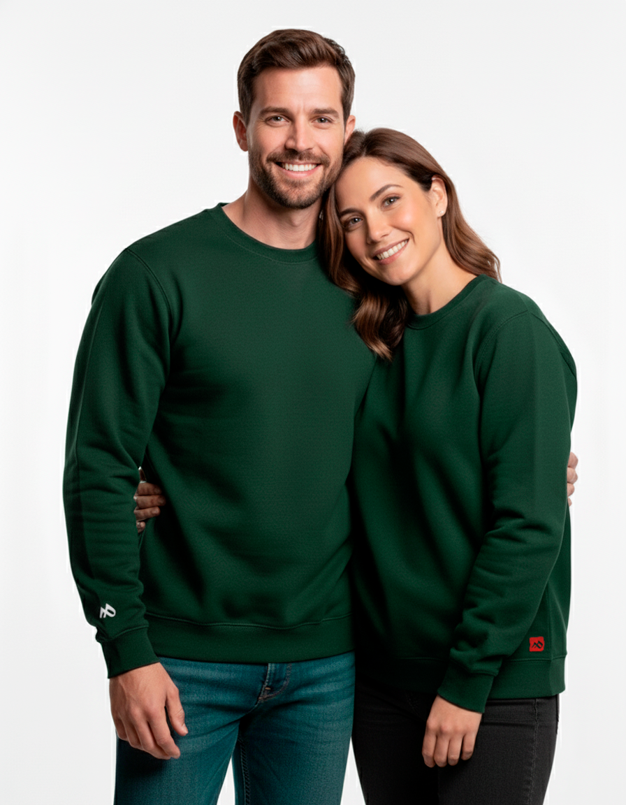 Buzo Básico Verde Pino
