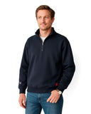 Buzo cuello alto hombre Azul Oxford