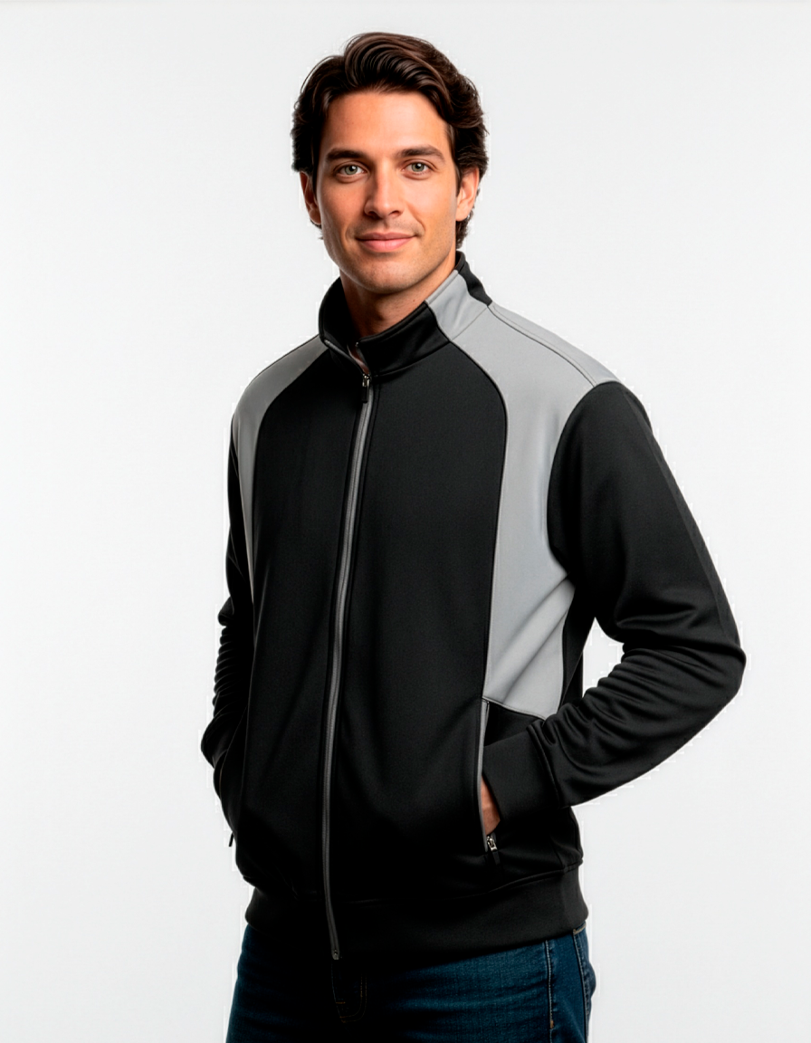 Chaqueta Sporty Gris Noche