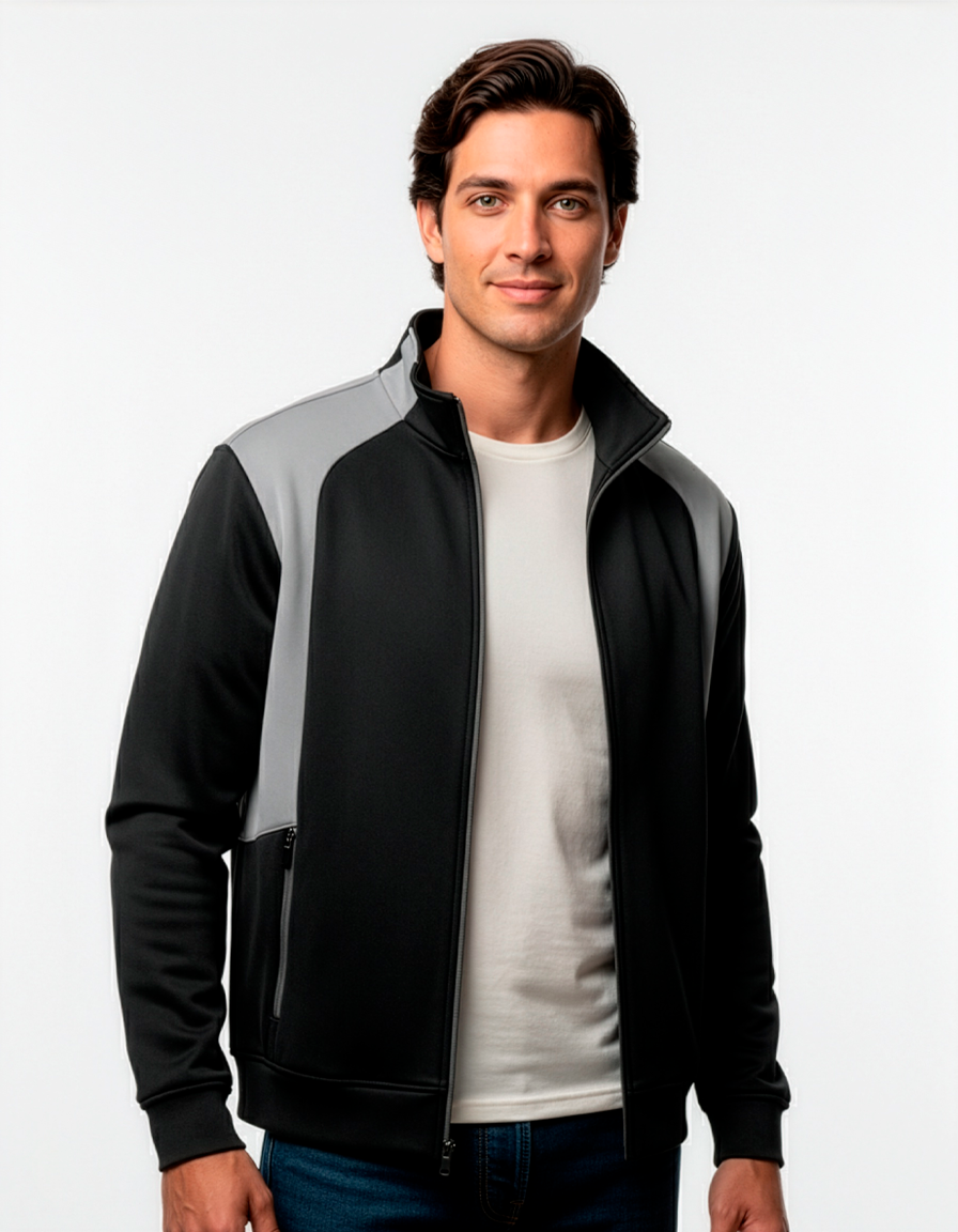 Chaqueta Sporty Gris Noche
