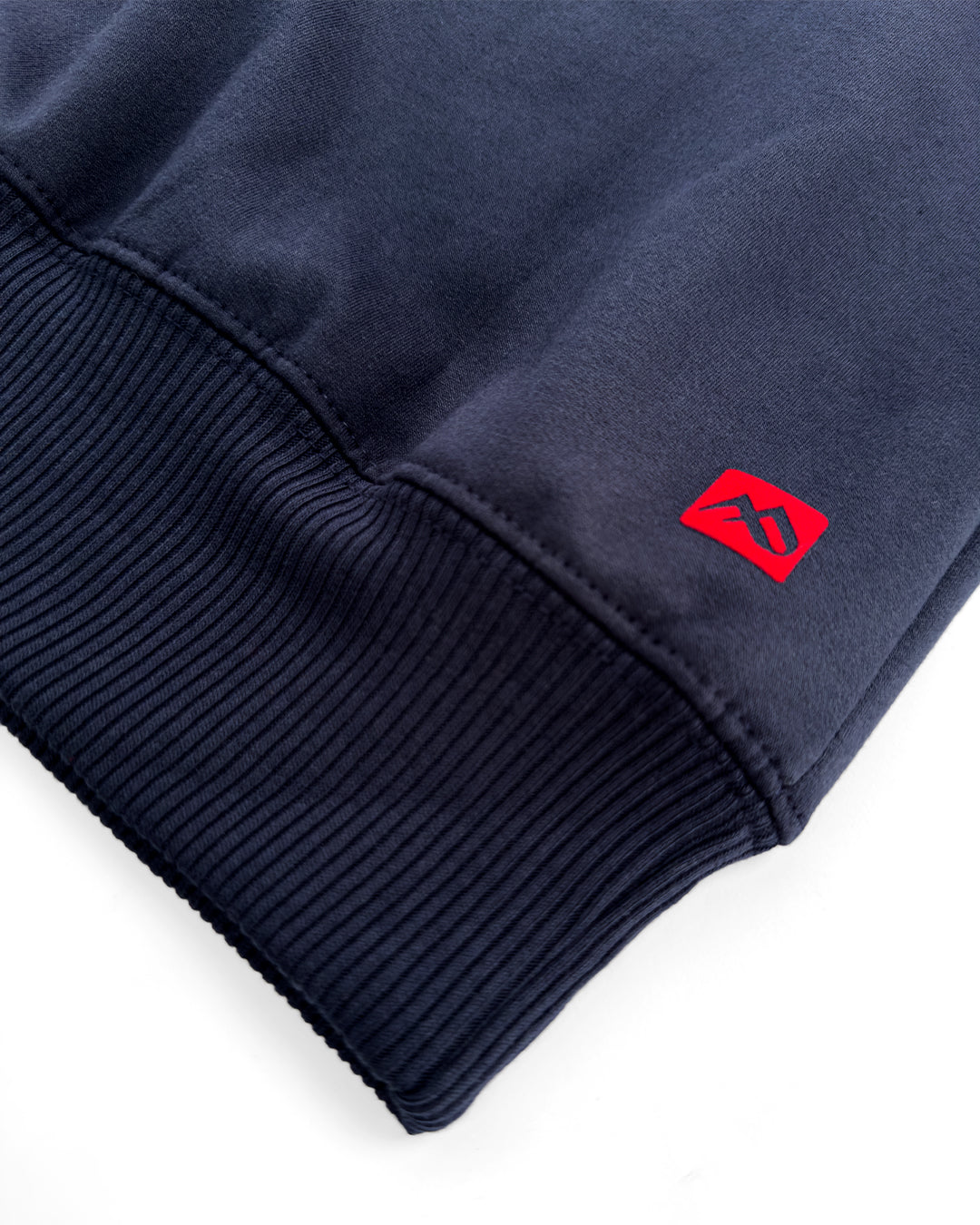 Buzo Cuello alto Mujer Azul Oxford