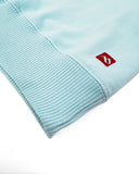 Buzo cuello alto hombre Azul Celeste