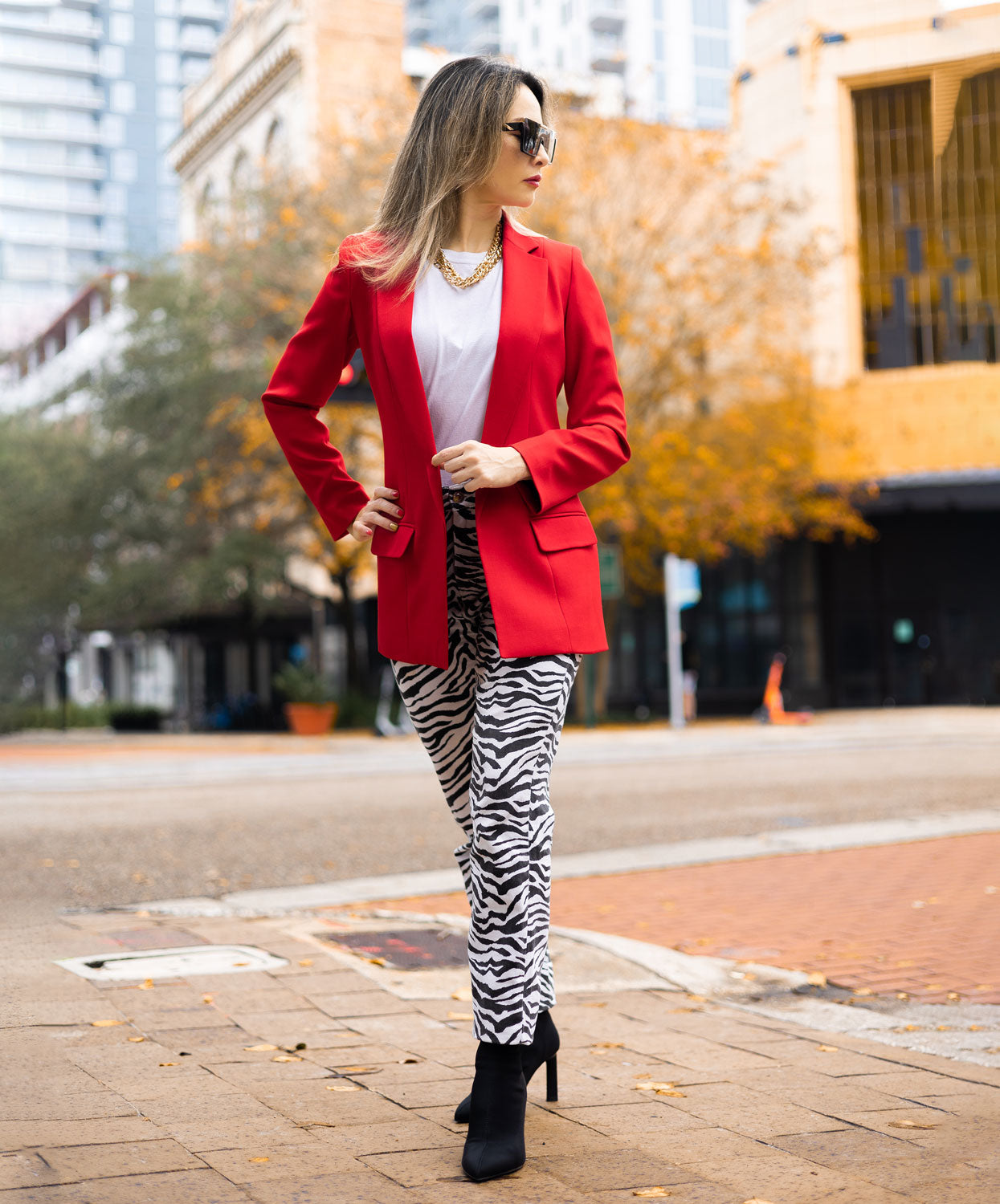 Blazer Rojo Amsterdam