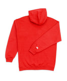 Buzo abierto con capota Hombre Rojo