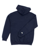 Buzo abierto con capota Hombre Azul Oxford