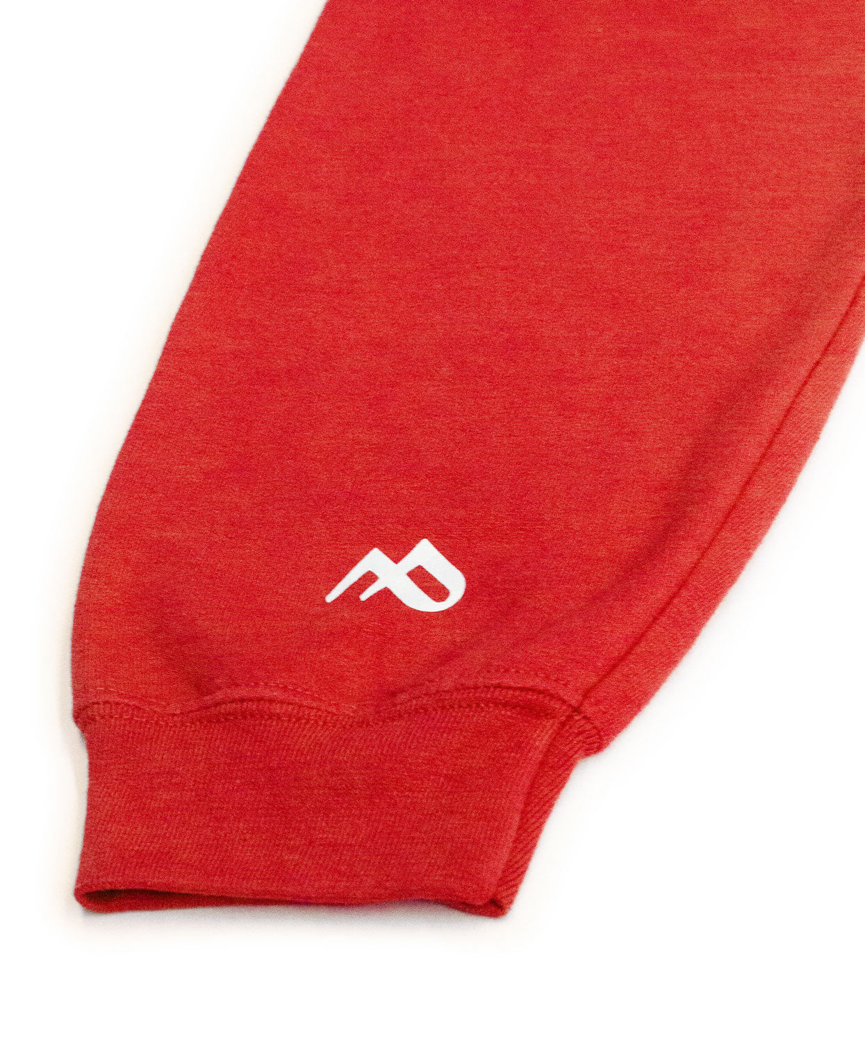 Buzo abierto con capota Hombre Rojo
