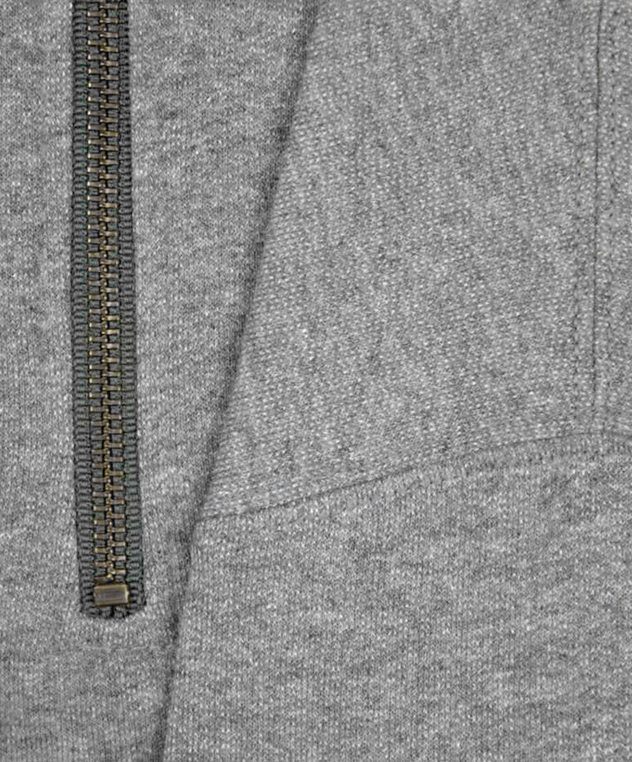 Buzo cuello alto hombre Gris Luna