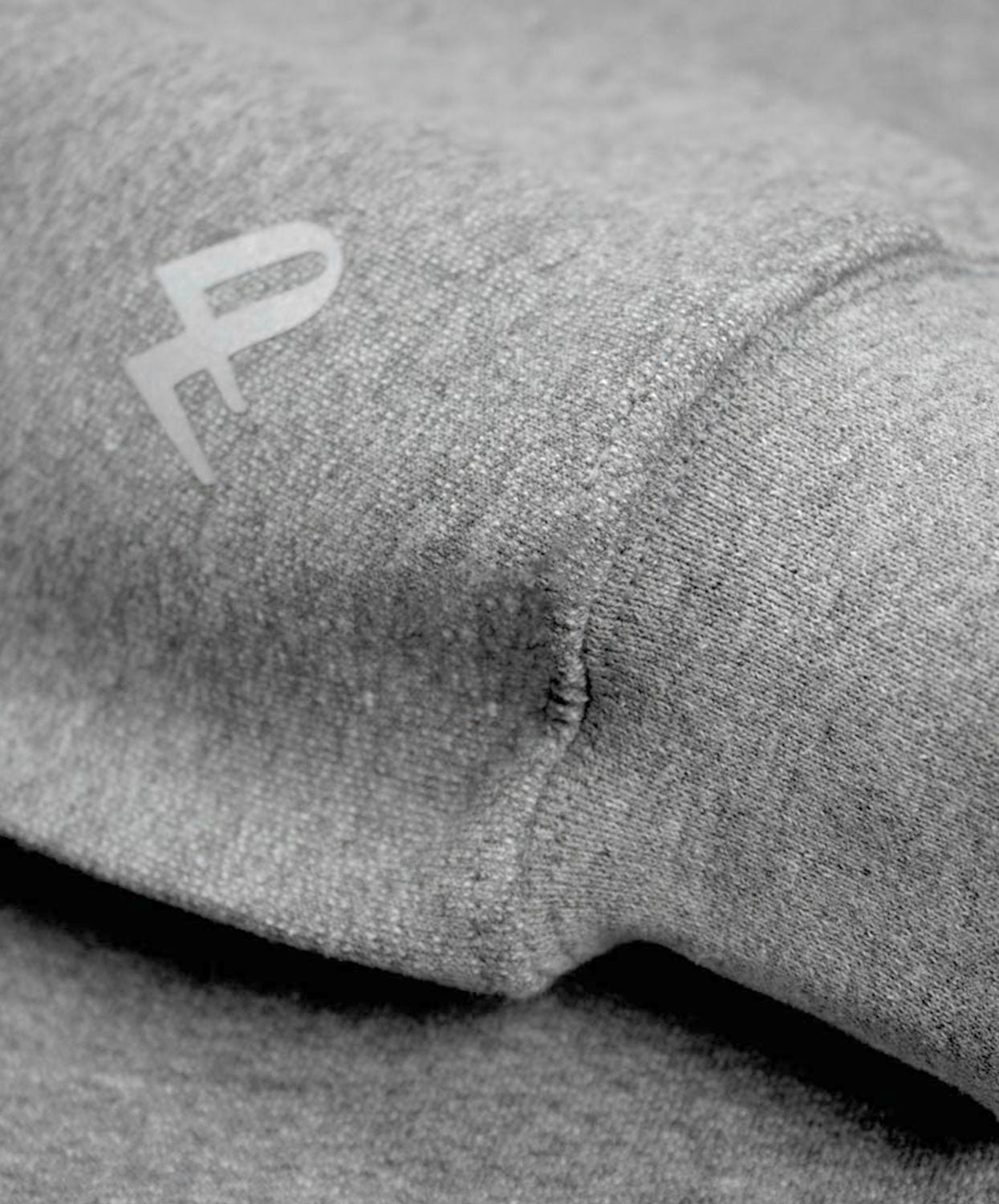 Buzo cuello alto hombre Gris Luna