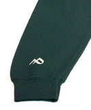 Buzo con Capota Verde Pino manga