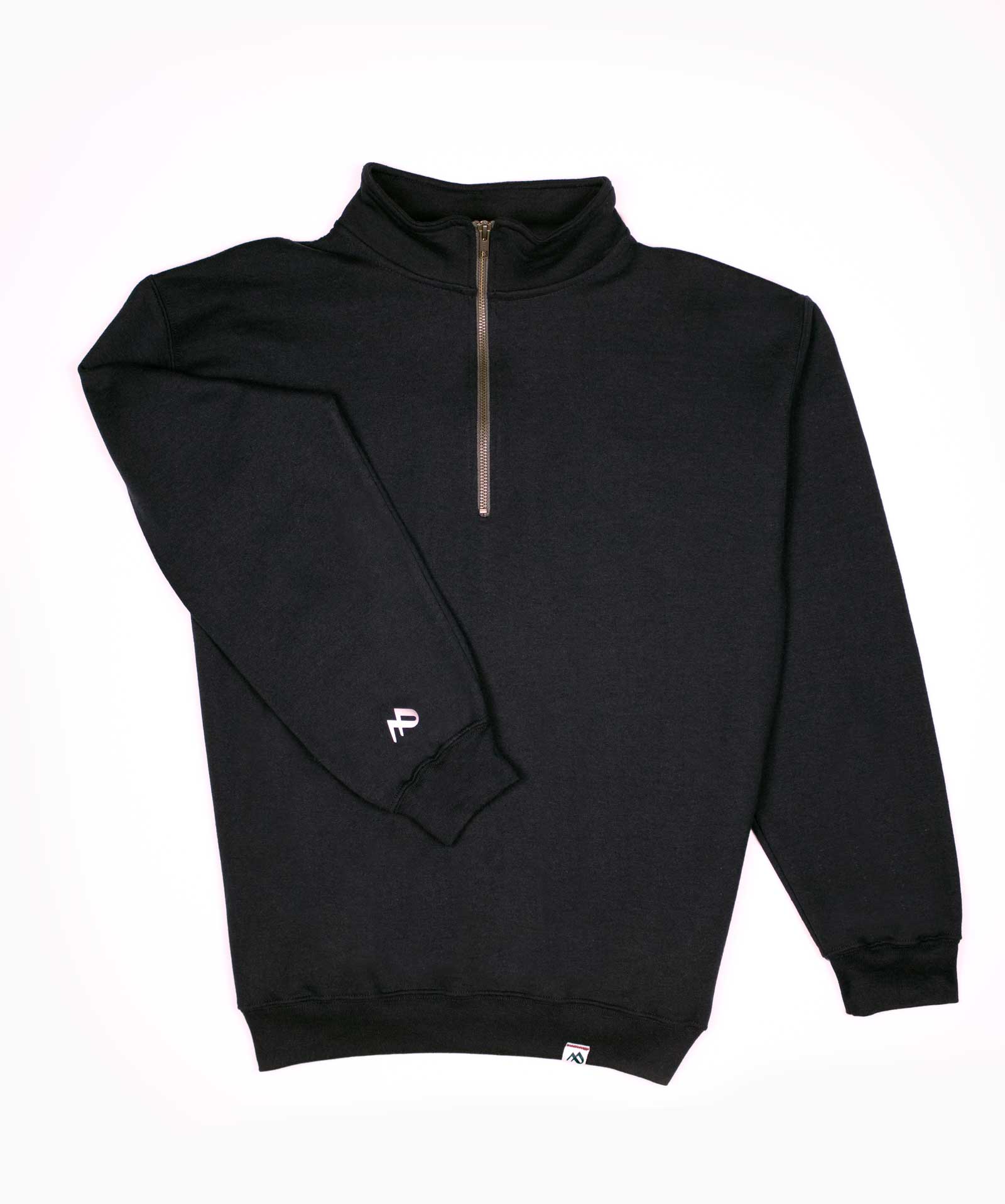 Buzo cuello alto hombre Negro