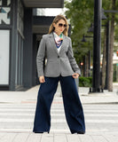 Blazer Paño Gris Buckingham