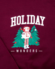 Buzo Navidad Unisex Vinotinto Holiday