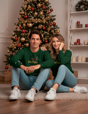 Buzo Navidad Unisex Verde - Campana
