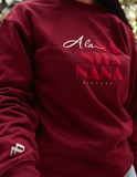 Buzo Navidad Unisex Vinotinto - A la Nanita Nana