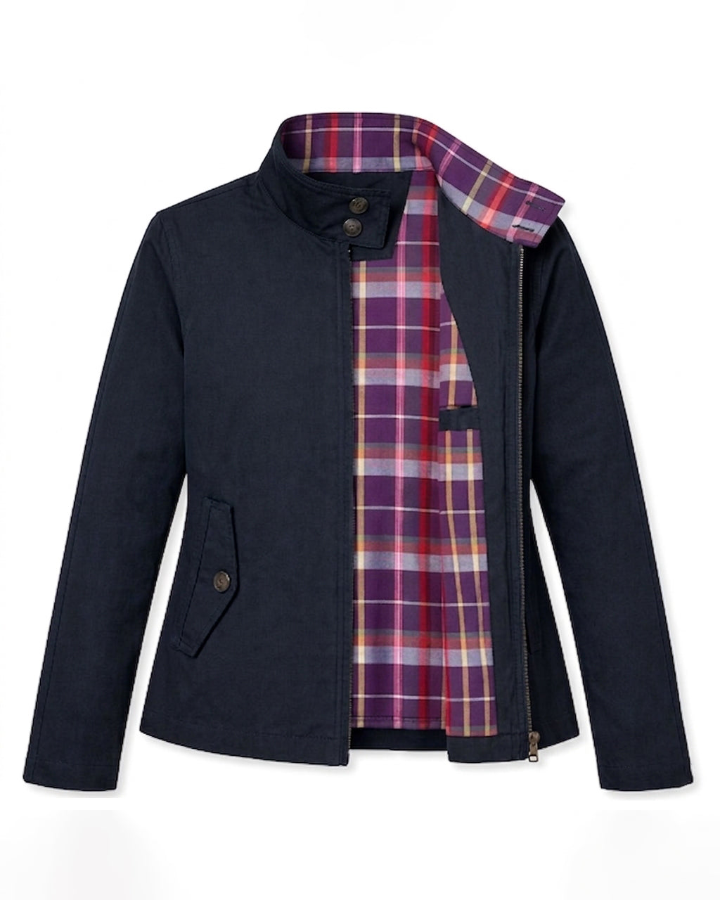 Chaqueta Harrington - Gabardina Azul