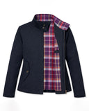 Chaqueta Harrington - Gabardina Azul