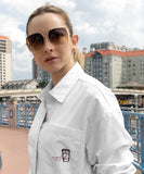 Camisa Blanca Dream on, New York