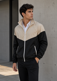 Chaqueta Aerofusion Beige Outlet