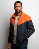 Chaqueta Aerofusion Azul Oscuro/ Naranja