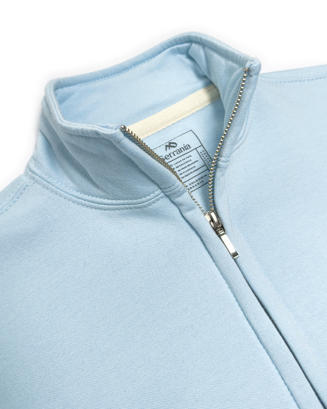 Buzo All-Zip mujer Azul Sky