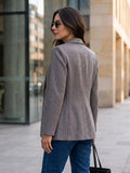 Blazer de Paño Edimburgo Gris