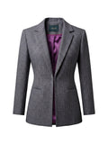 Blazer de Paño Edimburgo Gris