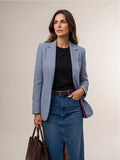 Blazer de Paño Edimburgo Azul