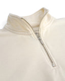 Buzo cuello alto hombre Marfil