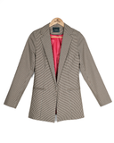 Blazer de Cuadros Café Turín