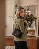 Chaqueta Harrington - Gabardina Verde