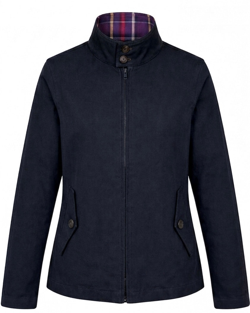 Chaqueta Harrington - Gabardina Azul