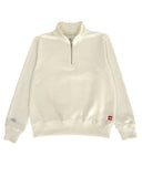 Buzo cuello alto hombre Marfil