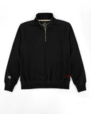 Buzo cuello alto hombre Negro