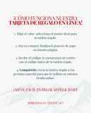 Tarjeta Regalo Virtual