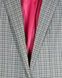 Blazer de Cuadros Verde Niza